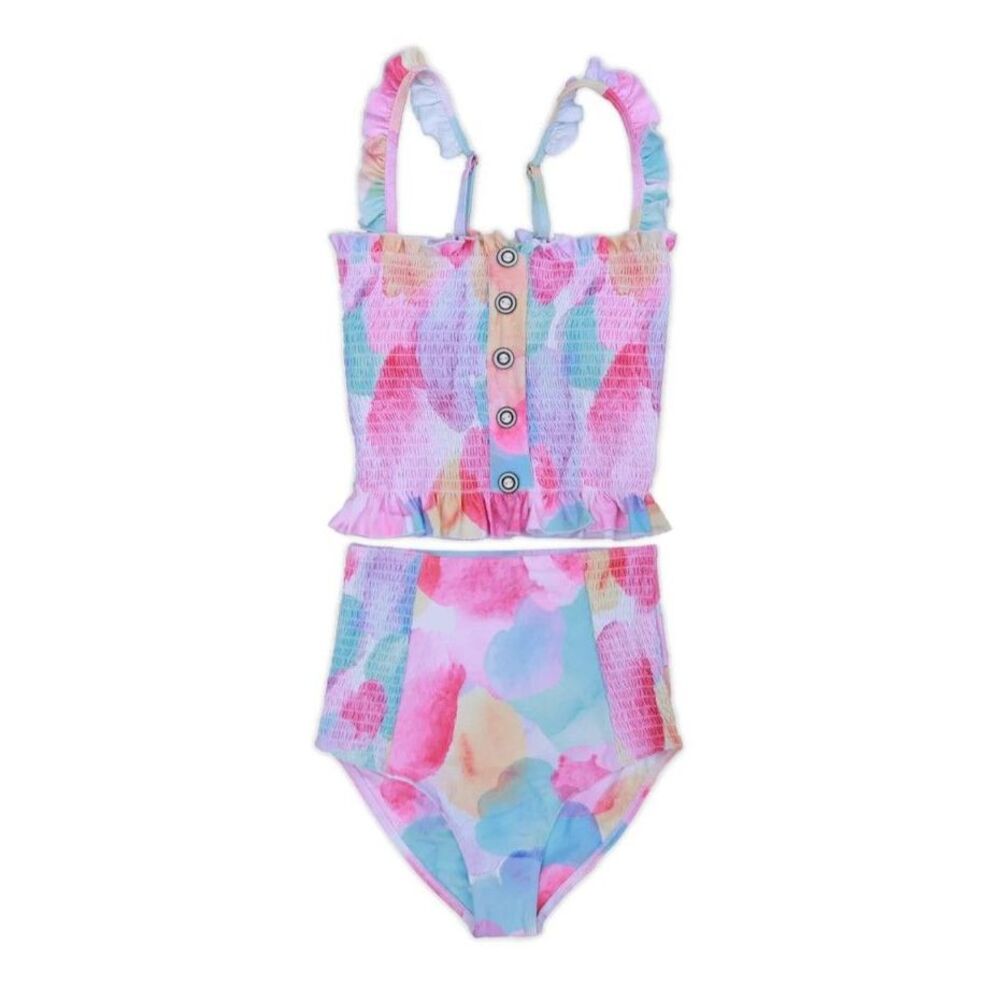 Rad Swim Betsy Smocked Tankini Set Size XS